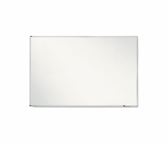 QRTPPA408 Porcelain Magnetic Whiteboard, Aluminum Frame, 8'w x 4'h By QUARTET MFG.