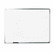 QRTS535 Standard Dry-Erase Board, Melamine, 60 x 36, White, Aluminum Frame By QUARTET MFG.