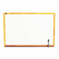 QRTS573 Standard Dry-Erase Board, Melamine, 36 x 24, White, Oak Finish Wood Frame By QUARTET MFG.