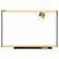 QRTTE543MA Total Dry Erase Board, 36 x 24, White, Maple Frame By QUARTET MFG.