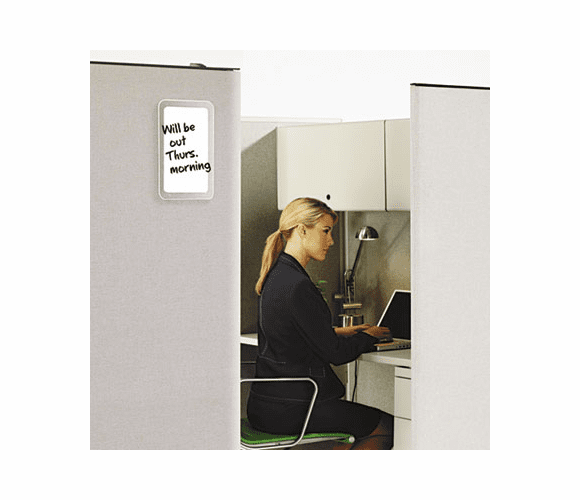 QRTTM1107 iQTotal Erase Board, 11 x 7, White, Translucent Frame By QUARTET MFG.