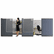 QRTWPS1000 Workstation Privacy Screen, 36w x 48h, Translucent Clear By GBC-COMMERCIAL & CONSUMER GRP