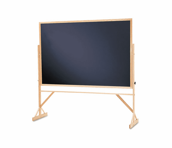 QRTWTR406810 Reversible Chalkboard w/Hardwood Frame, 48 x 72 By QUARTET MFG.