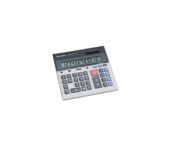 QS-2130 Compact Desktop Calculator, 12-Digit LCD SHRQS2130 By Sharp