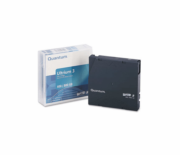 QTMMRL3MQN01 1/2" Ultrium LTO-3 Cartridge, 2200ft, 400GB Native/800GB Compressed Capacity By QUANTUM