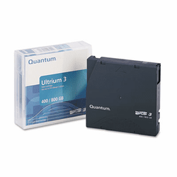 QTMMRL3MQN01 1/2" Ultrium LTO-3 Cartridge, 2200ft, 400GB Native/800GB Compressed Capacity By QUANTUM