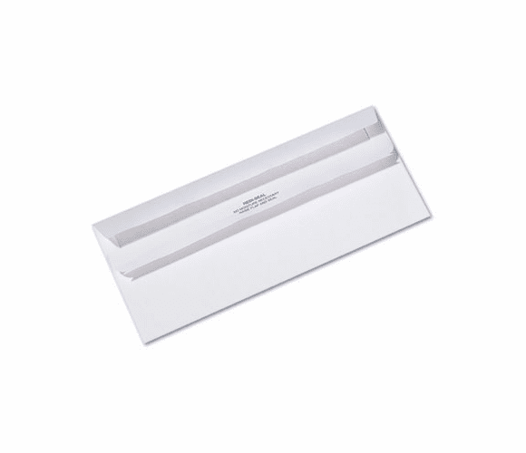 QUA11118 Redi-Seal Envelope, Contemporary, #10, White, 500/Box By QUALITY PARK PRODUCTS