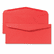 QUA11134 Colored Envelope, Traditional, #10, Red, 25/Pack By QUALITY PARK PRODUCTS