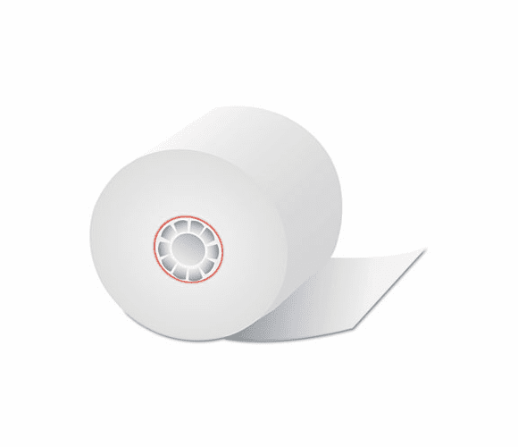 QUA15603 Single-Ply Calculator/Cash Register Rolls, 2-1/4" x 150 feet, White, 12/Pack By QUALITY PARK PRODUCTS