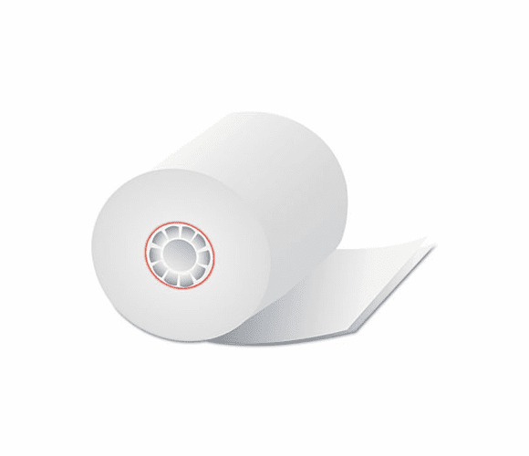 QUA15609 Two-Ply Calculator/Cash Register Rolls, 3" x 90 feet, White/White, 50/Carton By QUALITY PARK PRODUCTS