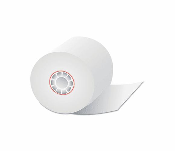 QUA15613 Single-Ply Thermal Cash Register Rolls, 2-1/4" x 80 feet, White, 50/Carton By QUALITY PARK PRODUCTS