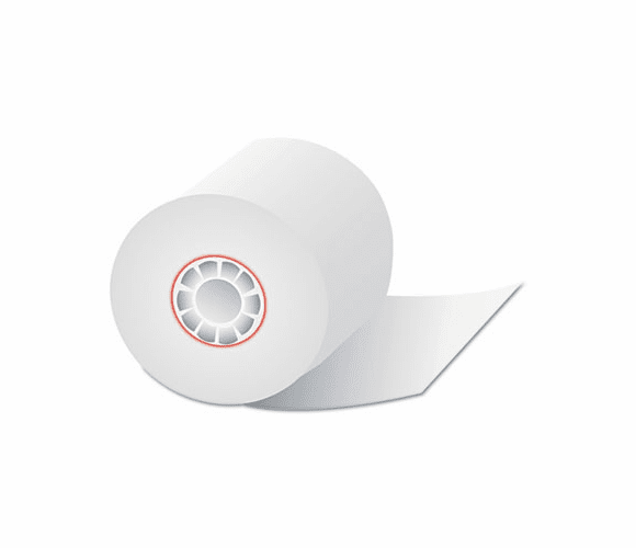 QUA15620 Single-Ply Cash Register Rolls, 1-3/4" x 150 feet, White, 10/Pack By QUALITY PARK PRODUCTS