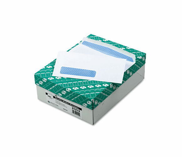 QUA21212 Window Envelope, Address Window, Contemporary, #9, White, 500/Box By QUALITY PARK PRODUCTS