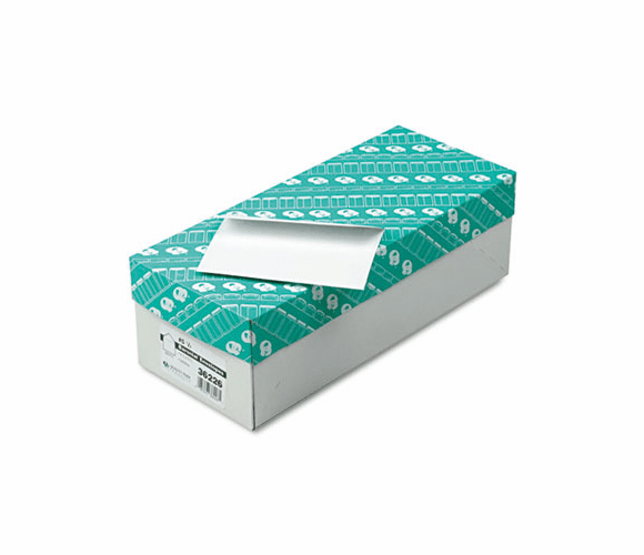 QUA36226 Greeting Card/Invitation Envelope, Contemporary, #5 1/2, White, 500/Box By QUALITY PARK PRODUCTS