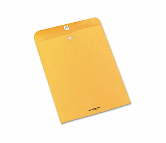 QUA37597 Clasp Envelope, Side Seam, 10 x 13, 28lb, Light Brown, 250/Carton By QUALITY PARK PRODUCTS