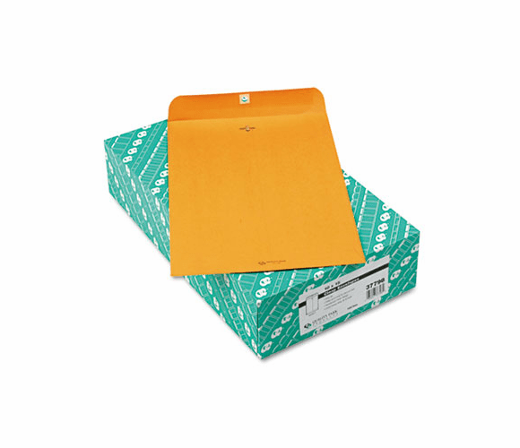 QUA37798 Clasp Envelope, 10 x 15, 32lb, Light Brown, 100/Box By QUALITY PARK PRODUCTS