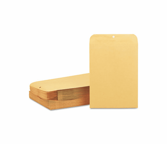 QUA37897 Clasp Envelope, 10 x 13, 28lb, Light Brown, 100/Box By QUALITY PARK PRODUCTS