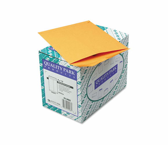 QUA41465 Catalog Envelope, 9 x 12, Light Brown, 250/Box By QUALITY PARK PRODUCTS