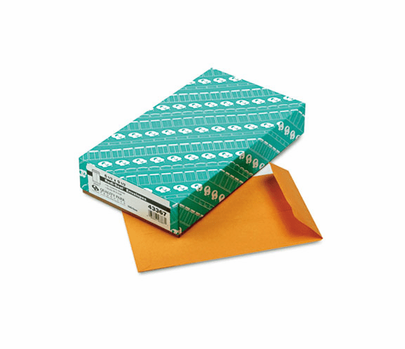 QUA43367 Redi-Seal Catalog Envelope, 6 1/2 x 9 1/2, Light Brown, 100/Box By QUALITY PARK PRODUCTS