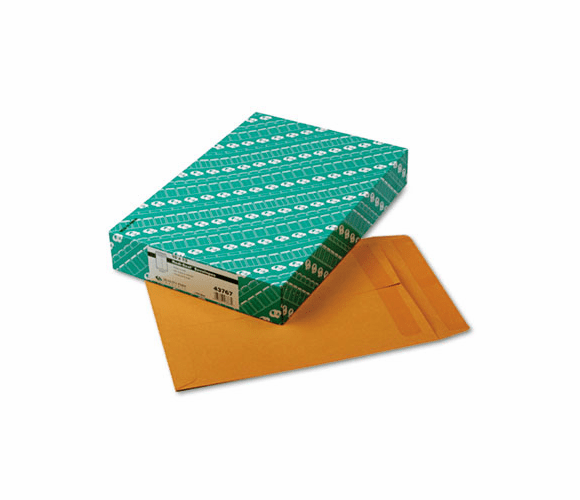 QUA43767 Redi-Seal Catalog Envelope, 10 x 13, Light Brown, 100/Box By QUALITY PARK PRODUCTS
