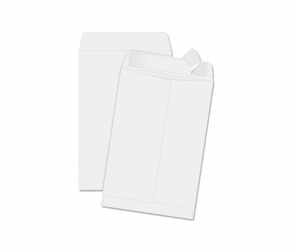 QUA44334 Redi-Strip Catalog Envelope, 6 1/2 x 9 1/2, White, 100/Box By QUALITY PARK PRODUCTS