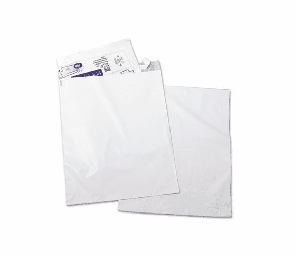 QUA45235 Redi-Strip Poly Mailer, Side Seam, 14 x 19, White, 100/Pack By QUALITY PARK PRODUCTS