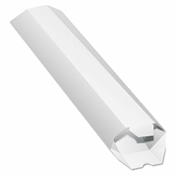 QUA46001 Expand-on-Demand Mailing Tube, White, 2 to 4 3/4 x 15 By QUALITY PARK PRODUCTS