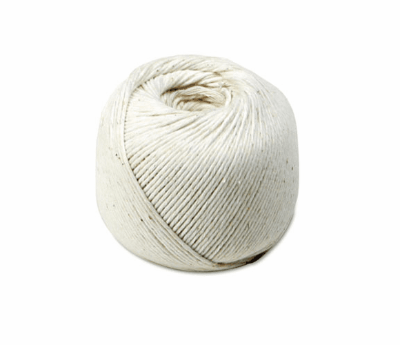 QUA46171 White Cotton 10-Ply (Medium) String in Ball, 475 Feet By QUALITY PARK PRODUCTS