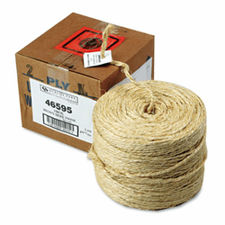 QUA46595 Brown Sisal Two-ply Twine, 1500 Feet By QUALITY PARK PRODUCTS