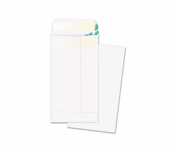 QUA50265 Medication Envelope, 2 1/2 x 4 1/4, White, 250/Box By QUALITY PARK PRODUCTS