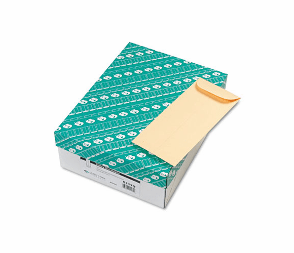 QUA51172 Cameo Buff Policy Envelope, Side Seam, #11, Natural, 500/Box By QUALITY PARK PRODUCTS