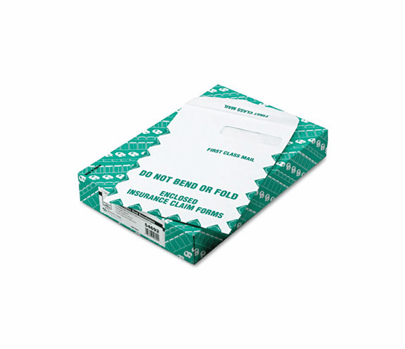 QUA54692 Redi-Seal Insurance Envelope, First Class, Side Seam, 9 x 12 1/2, White, 100/Box By QUALITY PARK PRODUCTS