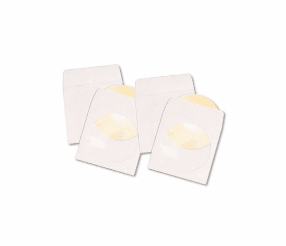 QUA62903 CD/DVD Sleeves, 100/Box By QUALITY PARK PRODUCTS