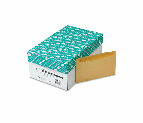 QUA63872 Paper File Jackets, 5" x 8 1/8", 2 Point Tag, Buff, 500/Box By QUALITY PARK PRODUCTS