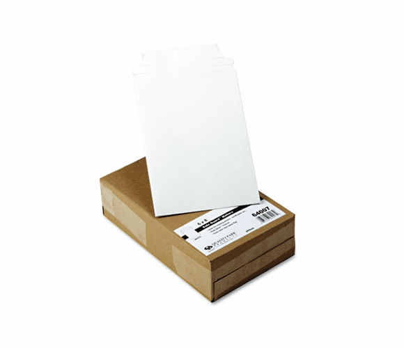 QUA64007 Photo/Document Mailer, Redi-Strip, Side Seam, 6 x 8, White, 25/Box By QUALITY PARK PRODUCTS