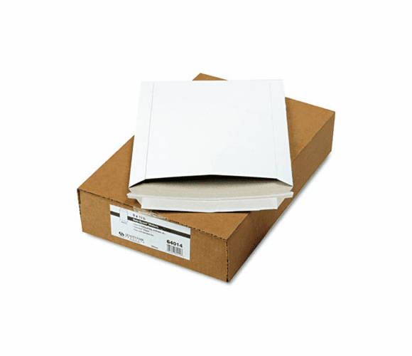 QUA64014 Photo/Document Mailer, Redi-Strip, Side Seam, 9 x 11 1/2, White, 25/Box By QUALITY PARK PRODUCTS