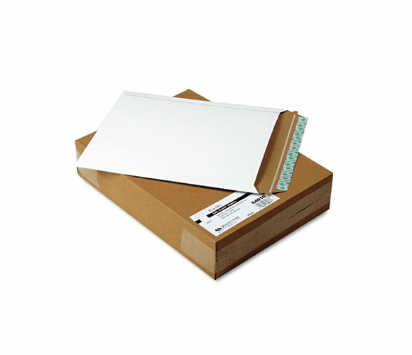 QUA64016 Photo/Document Mailer, Redi-Strip, Side Seam, 11 x 13 1/2, White, 25/Box By QUALITY PARK PRODUCTS