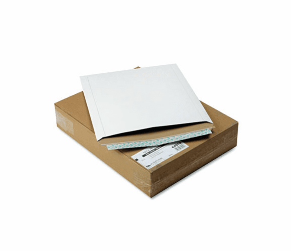 QUA64019 Photo/Document Mailer, Redi-Strip, Side Seam, 12 3/4 x 15, White, 25/Box By QUALITY PARK PRODUCTS