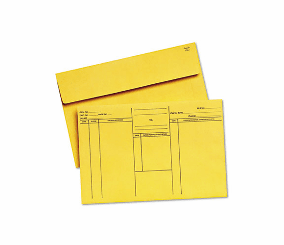 QUA89701 Attorney's Open-Side Envelope, Ungummed, 10 x 14 3/4, Cameo Buff, 100/Box By QUALITY PARK PRODUCTS