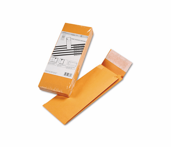 QUA93331 Redi-Strip Kraft Expansion Envelope, Side Seam, 5 x 11 x 2, Brown, 25/Pack By QUALITY PARK PRODUCTS