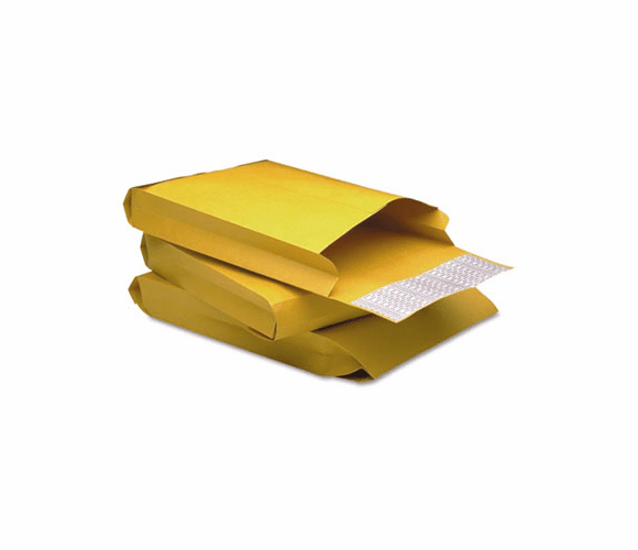 QUA93334 Redi-Strip Kraft Expansion Envelope, Side Seam, 9 x 12 x 2, Brown, 25/Pack By QUALITY PARK PRODUCTS