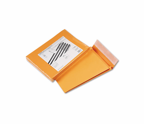 QUA93336 Redi-Strip Kraft Expansion Envelope, Side Seam, 10 x 13 x 2, Brown, 25/Pack By QUALITY PARK PRODUCTS