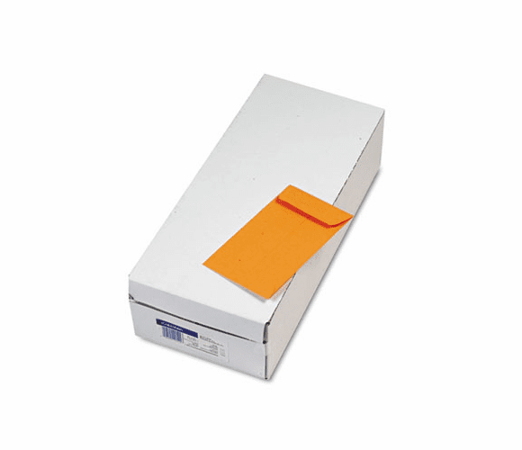 QUACO544 Coin Envelope, Side Seam, #5 1/2, Light Brown, 500/Box By WESTVACO