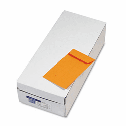 QUACO544 Coin Envelope, Side Seam, #5 1/2, Light Brown, 500/Box By WESTVACO