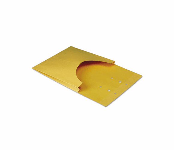 QUAE9400 Classification Pockets with One Inch Expansion, 6 Point Kraft, Brown, 100/Box By QUALITY PARK PRODUCTS