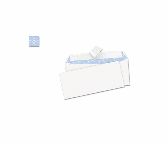 QUAR2010 Tyvek Lightweight Security Envelope, #10, White, 100/Box By QUALITY PARK PRODUCTS