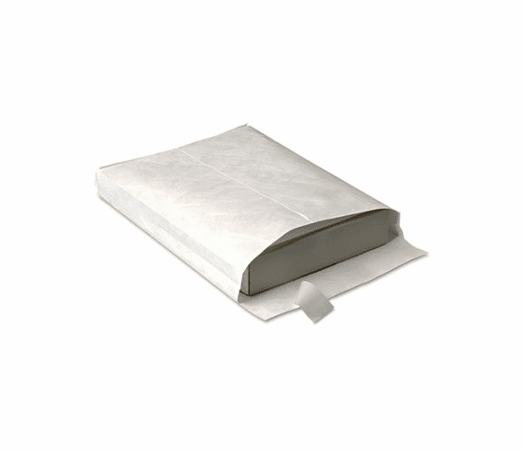 QUAR4200 Tyvek Expansion Mailer, 10 x 13 x 1 1/2, White, 18lb, 100/Carton By QUALITY PARK PRODUCTS
