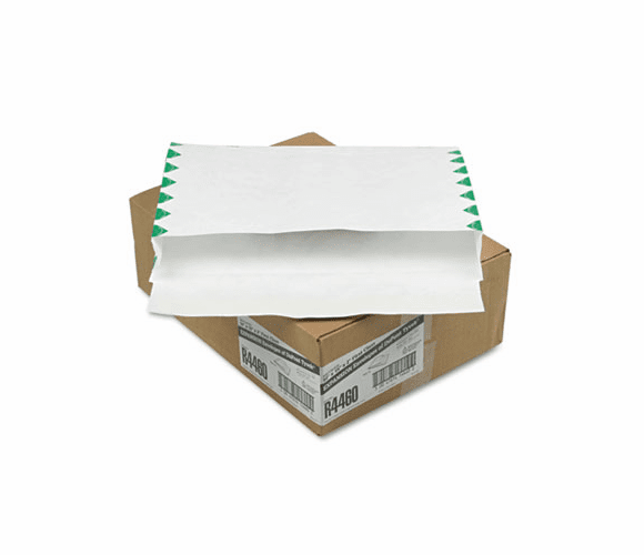 QUAR4460 Tyvek Booklet Expansion Mailer, 1st Class, 10 x 15 x 2, White, 18lb, 100/Carton By QUALITY PARK PRODUCTS