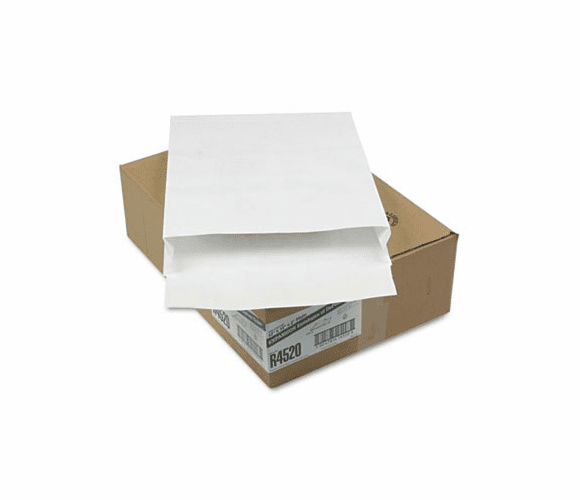 QUAR4520 Tyvek Expansion Mailer, 12 x 16 x 2, White, 100/Carton By QUALITY PARK PRODUCTS