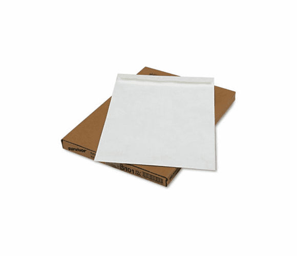 QUAR5101 Tyvek Jumbo Mailer, Side Seam, 13 x 19, White, 25/Box By QUALITY PARK PRODUCTS